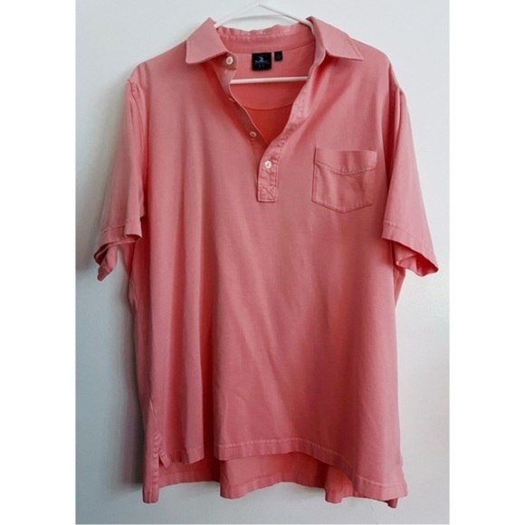 Fairway and Green • Pureformace Salmon Coral Golf Polo - Picture 1 of 4
